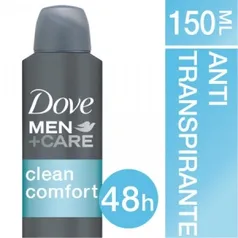 [DrogaRaia.com] DESODORANTE ANTITRANSPIRANTE AEROSOL MEN CARE CLEAN COMFORT - R$9