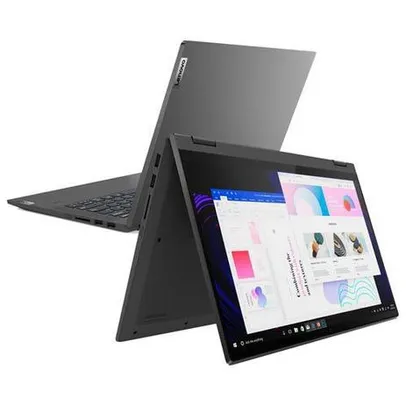 [Com AME R$3009] Notebook Lenovo 2 em 1 ideapad Flex 5i i3-1005G1 4GB 128GB SSD