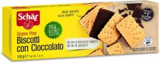 Leve 5 unidades de Biscotti Cioccolato Schär R$ 50