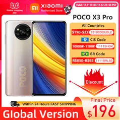 [11-11]Poco X3 / 6GB RAM+ 128 de memoria interna