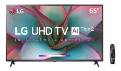 Smart Tv Led 65 Polegadas LG Uhd 4k Wi-fi Bluetooth - 65UN7100PSA | R$3199,99