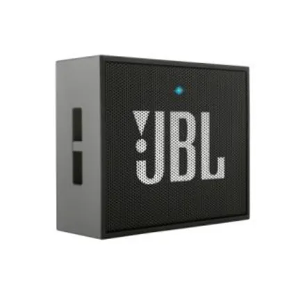 Caixa de Som Bluetooth JBL Go Preta, Bateria Recarregável, Viva-Voz - R$ 110