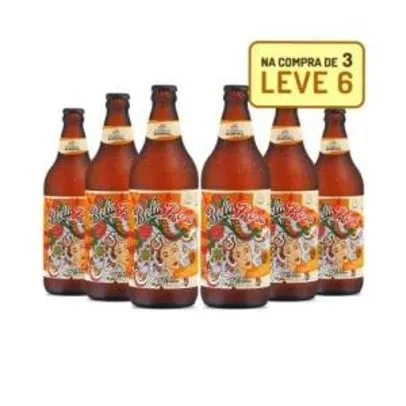 [Empório da Cerveja] Kit Bohemia Bela Rosa 600ML - Na Compra de 3, Leve 6 Garrafas por R$ 30