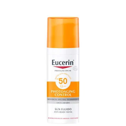 Eucerin Sun Fluido Anti-Idade fps 50 - Protetor Solar Facial 50ml