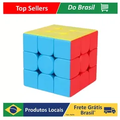 Cubo Mágico Anti-stress 3x3x3 Interativo Profissional Speed Gold Edition