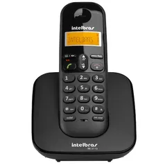 Telefone sem Fio Intelbras TS 3110 com Display luminoso, Identificador de Chamada e Tecnologia DECT 6.0 - Preto 