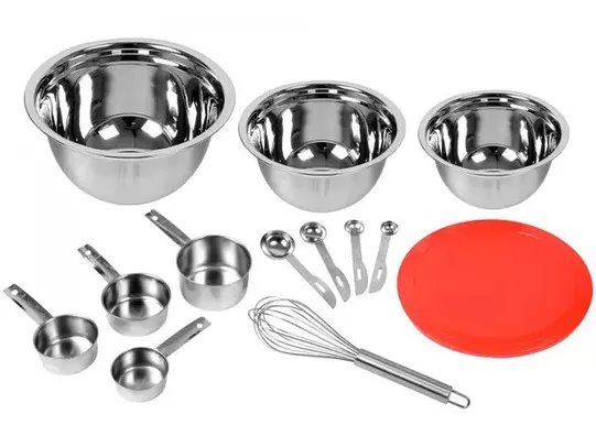 Conjunto de Utensílios Inox Brinox - Preparo Top Pratic 13 Peças