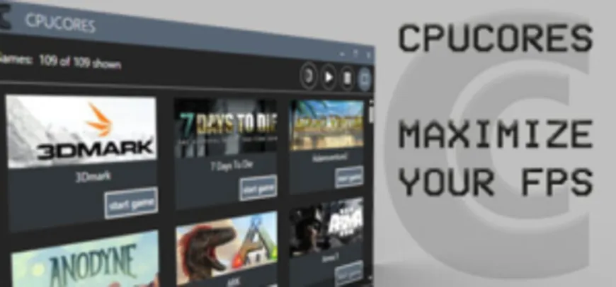 STEAM - CPUCores :: Maximize Your FPS 51% DESCONTO - 34,30R$