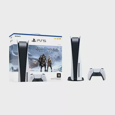 Console PlayStation 5, Versão com Mídia + Jogo God of War: Ragnarok - PS5