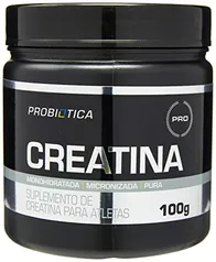 [Prime] Creatina Monohidratada Pura - 100g, Probiótica