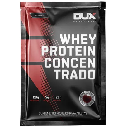 Foto do produto Whey Protein Concentrado - Sachê 28g - Dux Nutrition, Baunilha