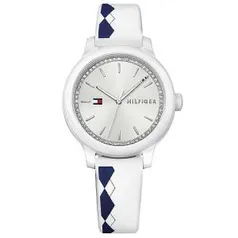 Relógio tommy hilfiger feminino borracha branca - 1781812 - R$195