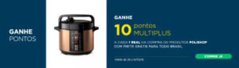 Site COMPREI PONTUEI - 10 pontos Multiplus a cada 1 real