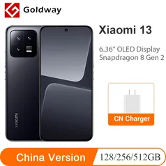 Smartphone Xiaomi 13 8/128GB versão CN, Snapdragon 8 Gen 2