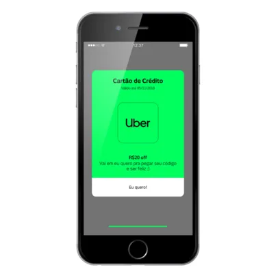 [Clientes Next] Cupom de R$10 OFF no Uber/Uber Eats - NOVEMBRO