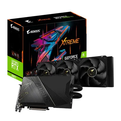 Placa de Video Gigabyte GeForce RTX 3090 Ti Aorus Xtreme Waterforce, 24GB, GDDR6X, 384-bit, GV-N309T