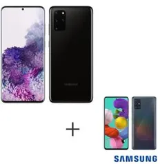 Combo Galaxy S20+ Preto 128GB + Galaxy A51 Preto 128GB