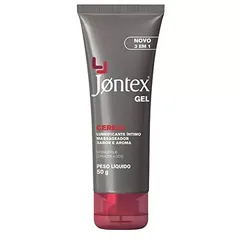 [REC]Gel Lubrificante Íntimo Jontex Sabor Cereja 3 em 1 - 50g