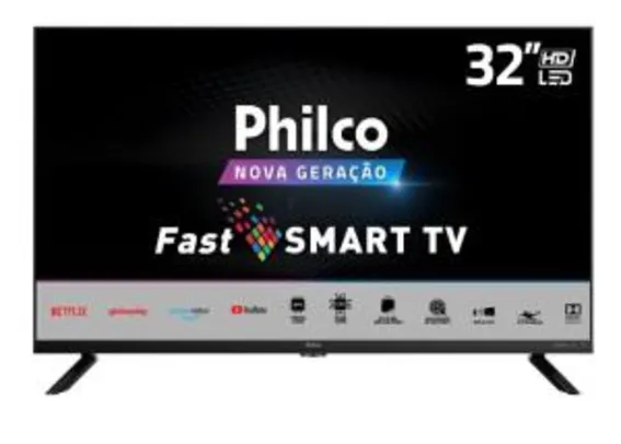 [APP] Smart Tv Philco 32" Em Led Hd. Áudio Dolby | R$989