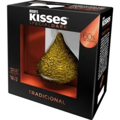 Hershey's Kisses Special Dark Tradicional 60% Cacau - 185g - R$8 (20% de Ame)