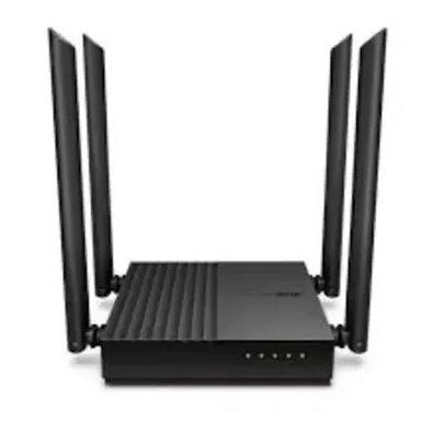 Roteador Dual Band TP-LINK AC1200 Archer C64 Gigabit, Preto