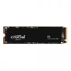 SSD Crucial P3 Plus 4TB NVMe Gen4 M.2 2280 (L: 4800MB/s e G: 4100MB/s)