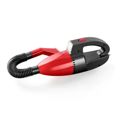 Aspirador de Pó Automotivo 1500pa 12v 60w Função Sólido e Liquido Com Mangueira Vermelho Multilaser - AU607