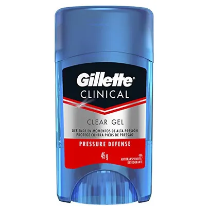 Desodorante Gel Antitranspirante Gillette Clinical Pressure Defense - 45g