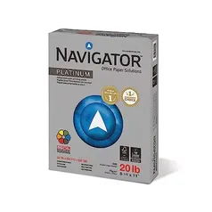 Pacote 500 folhas - Papel Sulfite Navigator 216x279mm Carta 75g 