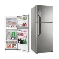 Geladeira/Refrigerador Top Freezer 474L Platinum (TF56S) - Electrolux