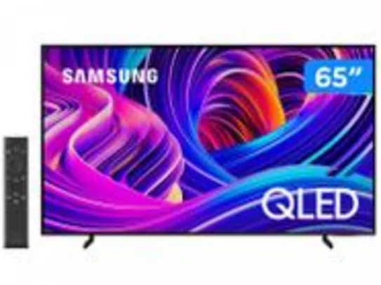 [APP][C. OURO]Smart TV 65” 4K QLED Samsung QN65Q60BA