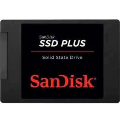 Ssd Sandisk Plus 2.5´ Sata Iii 480GB Sdssda-480G-G26 - R$355