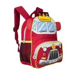 de 179 por 33,67 Mochila Zoo Pets Carro de Bombeiros - Vermelho