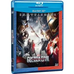 Blu-ray 3D Capitão América: Guerra Civil - R$ 20