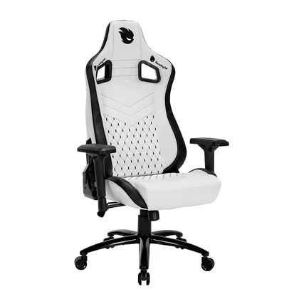 Cadeira Gamer Terabyte White Throne, Reclinável, 4D, Suporta até 145KG