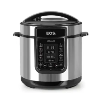 Panela de Pressão Elétrica 6L EOS Multicooker Digital Inox EPP60DI 110V