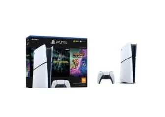 Console PlayStation 5 Slim, Edição Digital, Branco + 2 Jogos - 1000038914