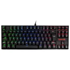 Teclado Mecânico Gamer Redragon Kumara, Anti-Ghosting, RGB, Switch Outemu Blue, ABNT2, Preto, PT - K552RGB-1 (PT-BLUE)