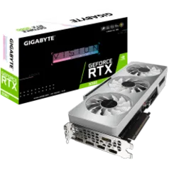 Placa de Vídeo Gigabyte Geforce RTX 3080 VISION OC, LHR, 10GB, GDDR6X, DLSS, Ray Tracing, GV-N3080VISION OC-10GD