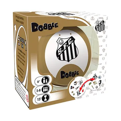 Jogo Dobble: Futebol - Santos, Galápagos Jogos - DOB012