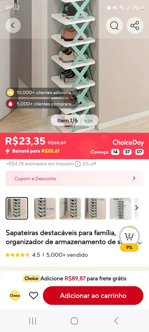 Imagen na descrição da promoção