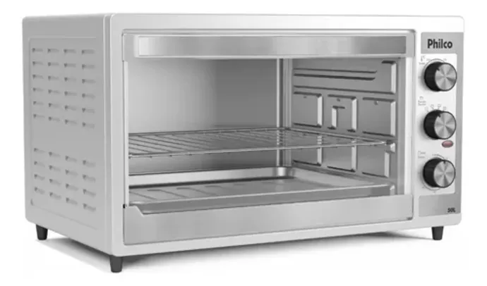 Forno Elétrico Pfe52b Dupla Resistência 50l Philco Cor Branco 110V