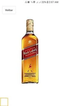 [Prime] Whisky Johnnie Walker Red Label 1L | R$80