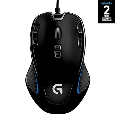 [NOVOS USUÁRIOS /APP] Mouse Gamer G300s 2.500 DPI - Logitech G | R$75