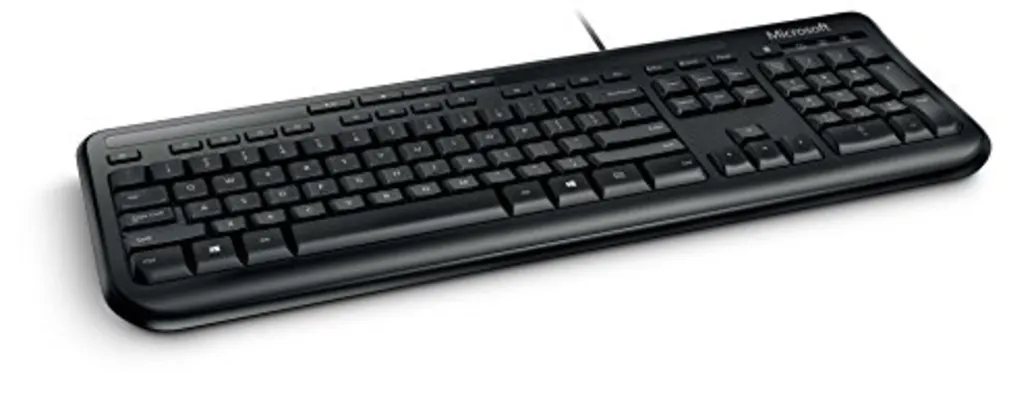 Teclado Com Fio 600 Usb Preto Microsoft - ANB00005