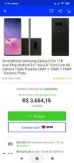 Galaxy S10+ 1 Terabyte | R$3654