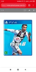 [AME] Game FIFA 19 - PS4 por R$ por R$ 89 ( Com AME)