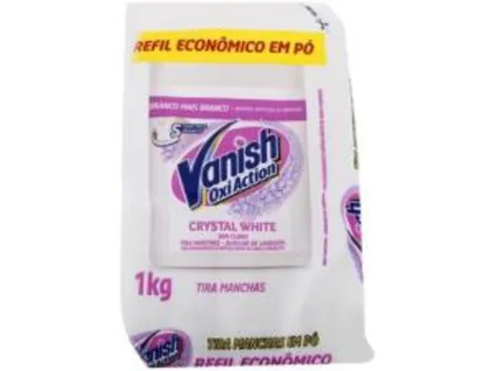 [APP+MAGALUPAY] Tira Manchas Vanish Oxi Action Crystal White em Pó - 1kg | 16,75 - Magazine Luiza