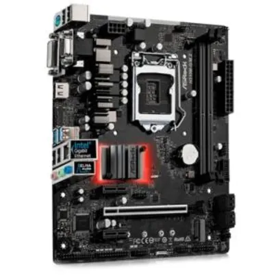 Placa-Mãe ASRock p/ Intel LGA 1151 mATX H310M-G/M.2 - R$ 360