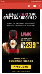 Cafeteira Dolce Gusto Lumio